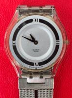 Swatch Skin Schupe SFE104G ultra-flach, "Uhrenglas" fehlt