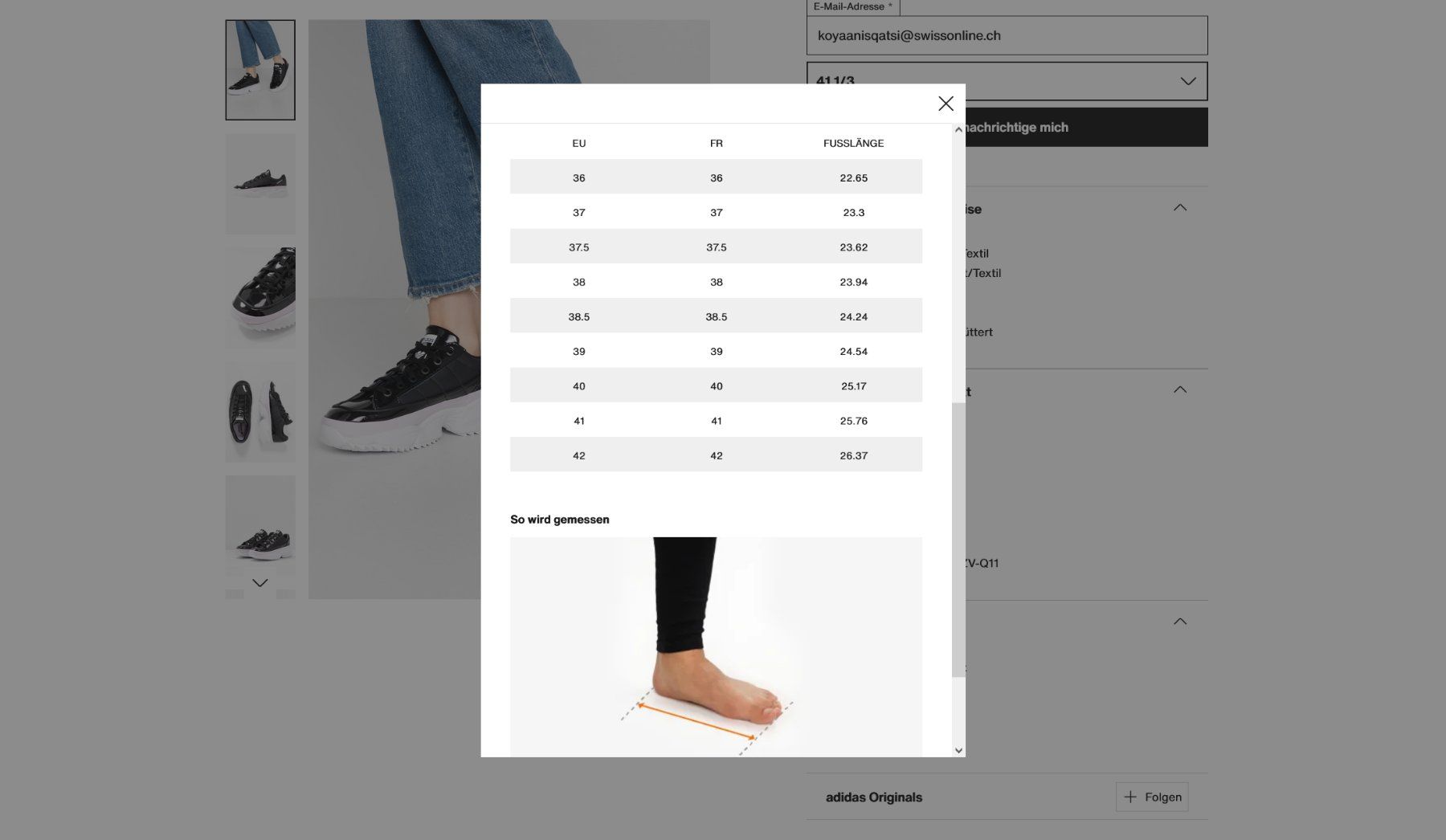 Adidas Scarpe da donna: ADIDAS Turnschuhe Gr. 41 – Nuovo (secondo la descrizione) da Wetzikon ZH venduto da EvisStore 8