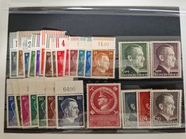 Deutsches Reich Briefmarken Adolf Hitler POSTFRISCH