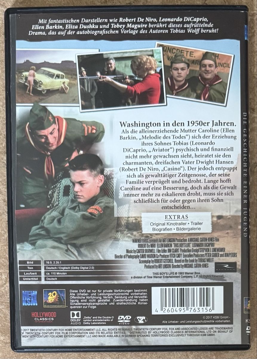 Tous les DVDs: THIS BOY‘S LIFE – Neuf (Voir description) à Dietikon par AndreaSch01 2