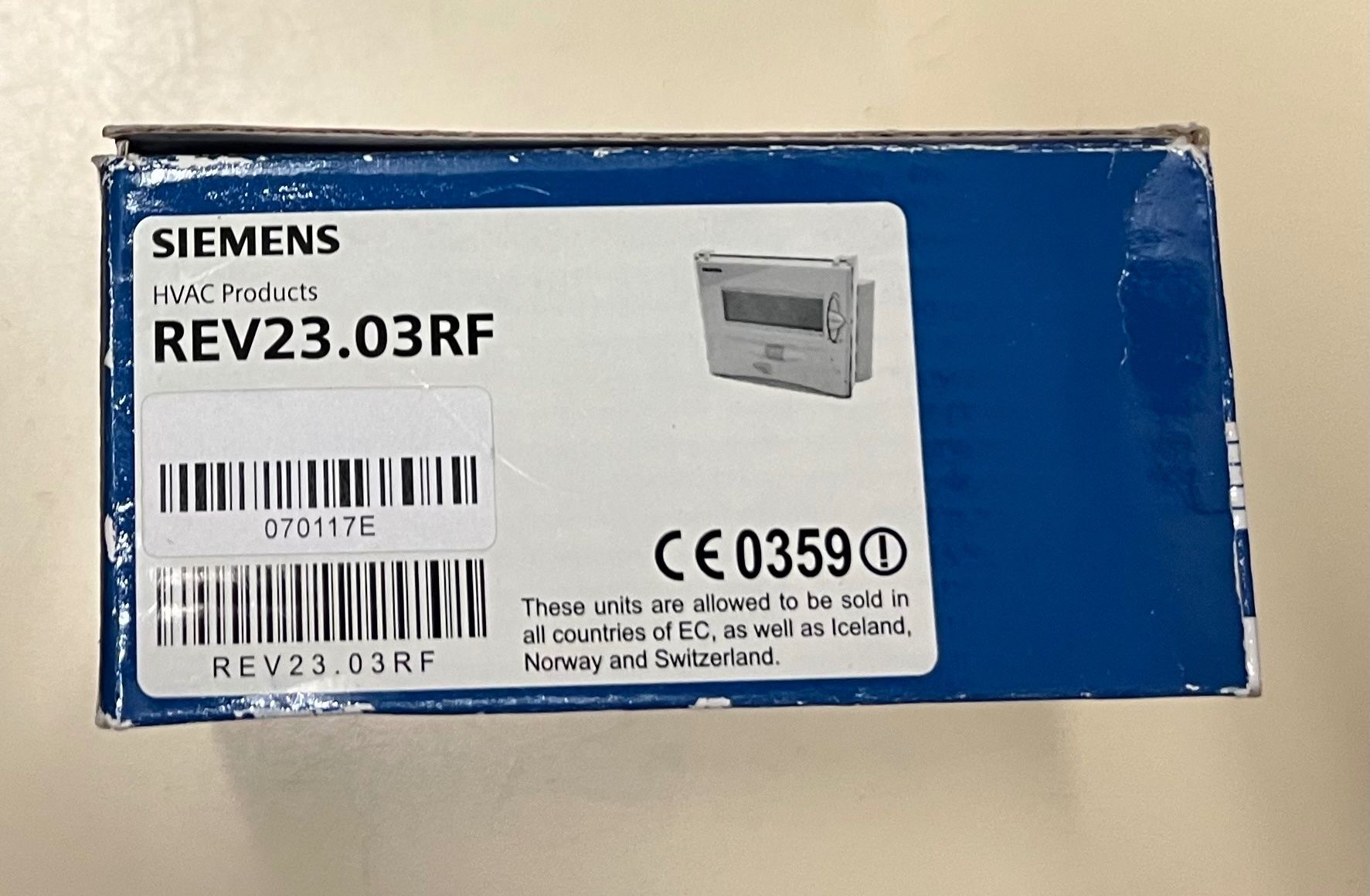 Siemens Heizgeräte: Siemens REV23.03RF – Neu und originalverpackt aus Romanshorn von DonRicardooo