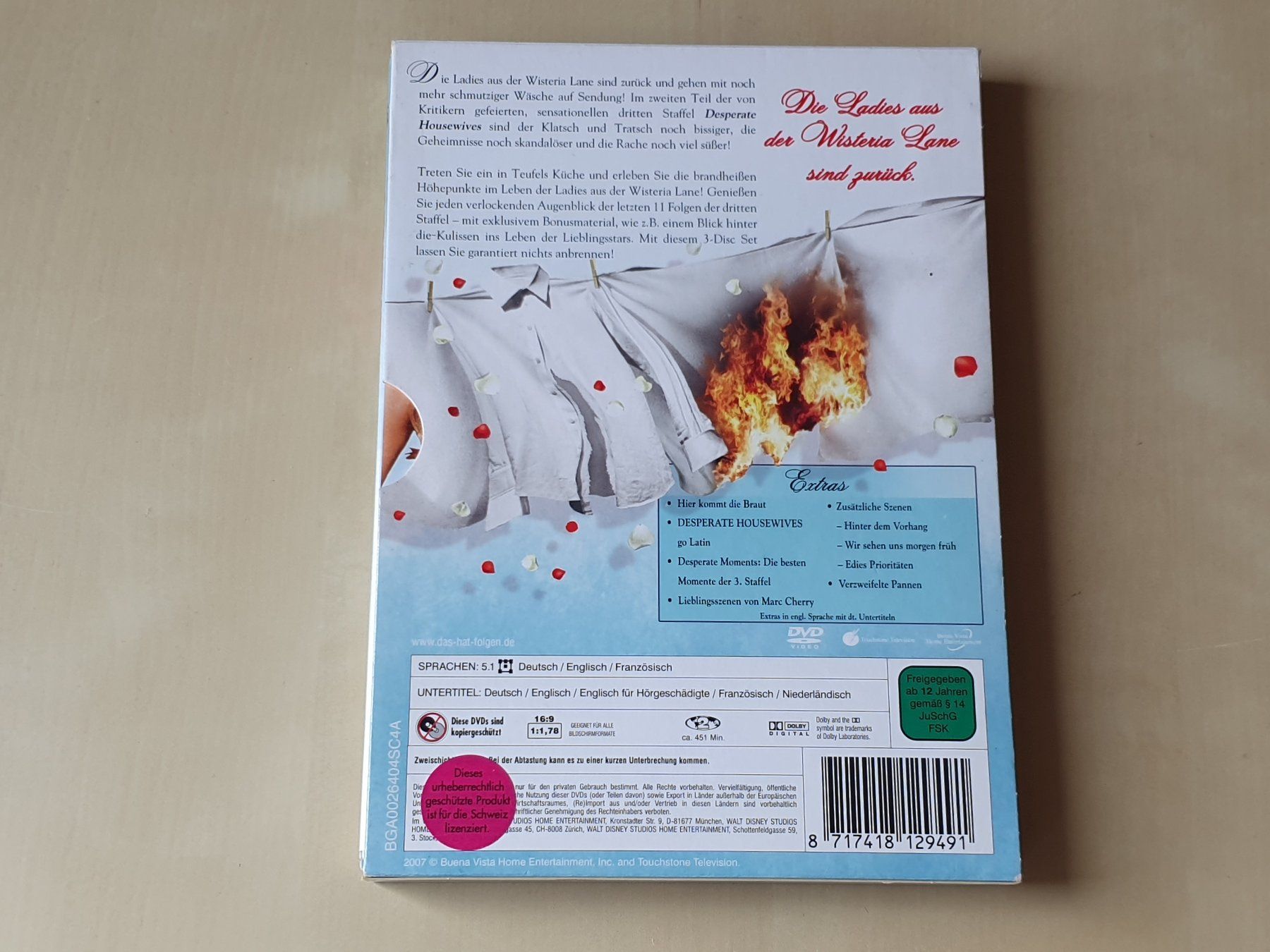 Tutti i DVDs: Desperate Housewives Sfaffel 3 Teil 2 – Usato da Stansstad venduto da collectorsshop 1