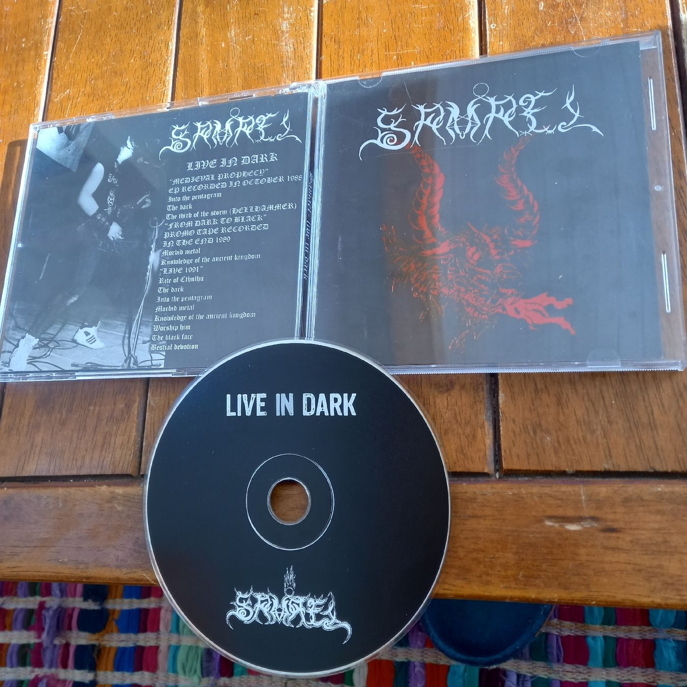 CDs: samael- live... – Gebraucht aus St-Cergue von VeganWarrior