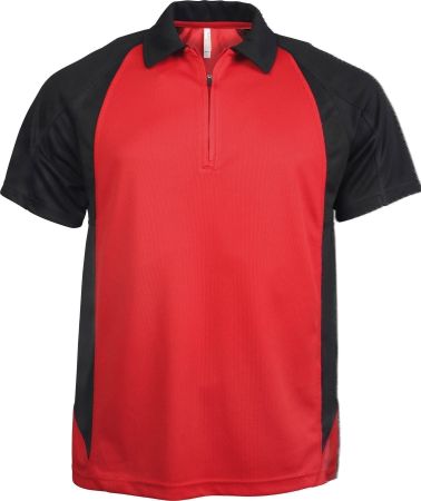 Bicolor-Sport-Polo Herren KS047 / M