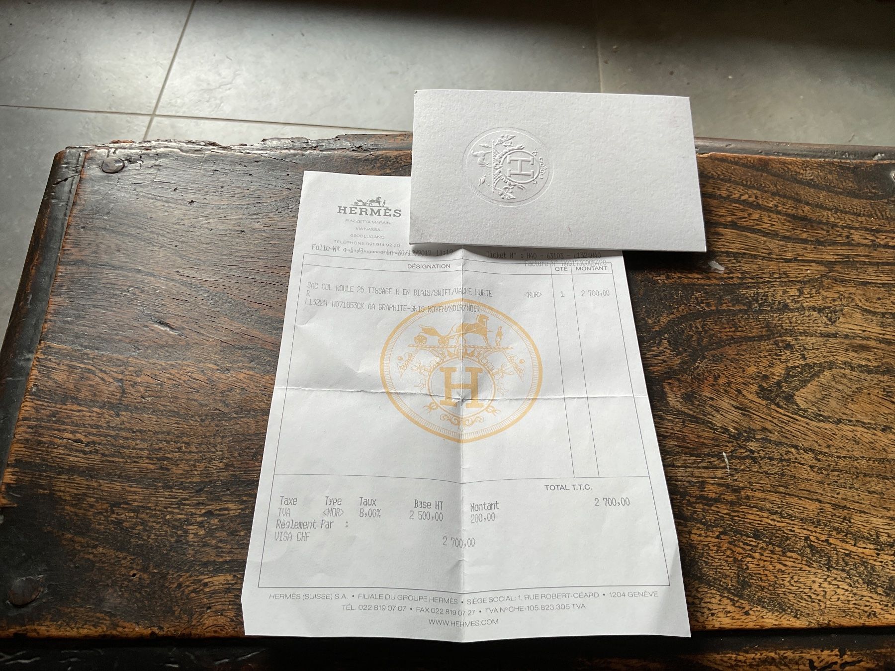Hermès Sacs femmes: HERMES – Neuf (Voir description) à Gentilino par besse1 8