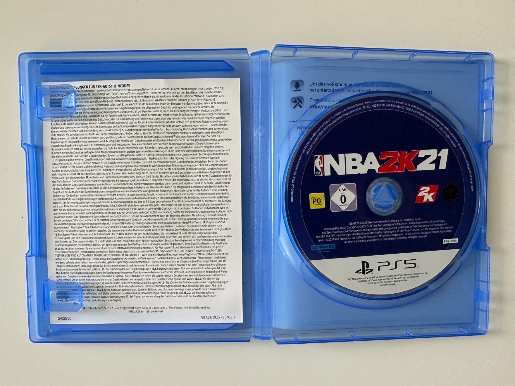 Sony Spiele: NBA 2K21, Sony Playstation 5, PS5 – Neu (gemäss Beschreibung) aus Couvet von nay_prh5 1