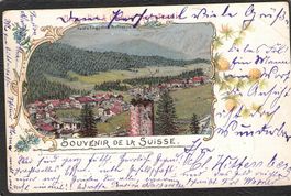 ^Lithografie Pontresina 1899