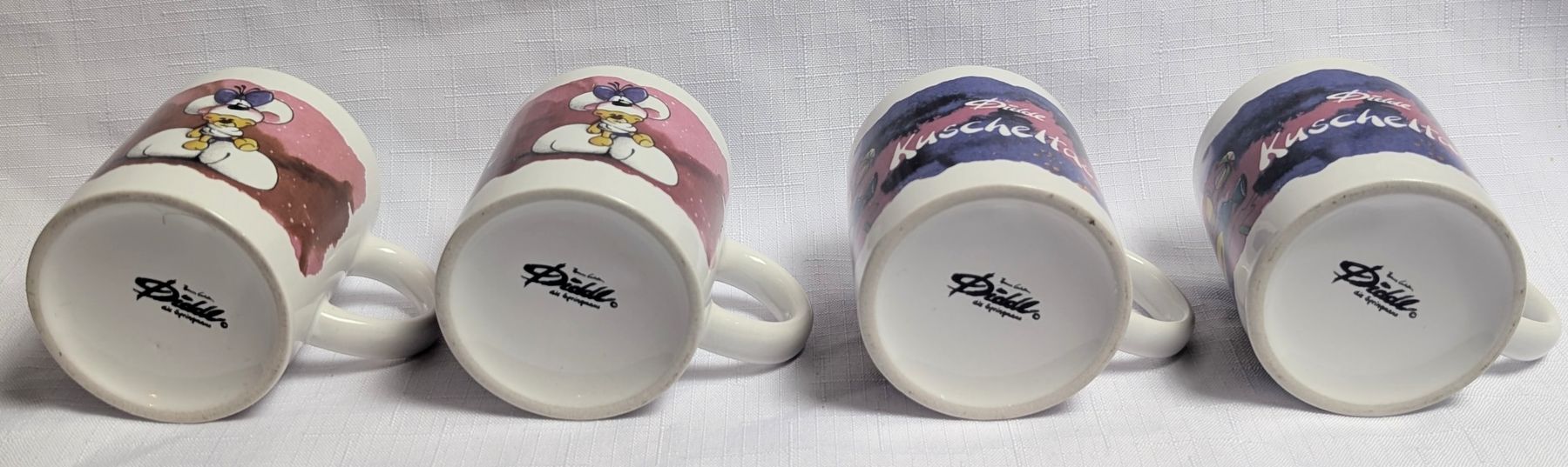 Tazze: 4x Vintage Diddl - Espressotasse - Tasse – Nuovo (secondo la descrizione) da Wängi venduto da ABIZONE-86 2