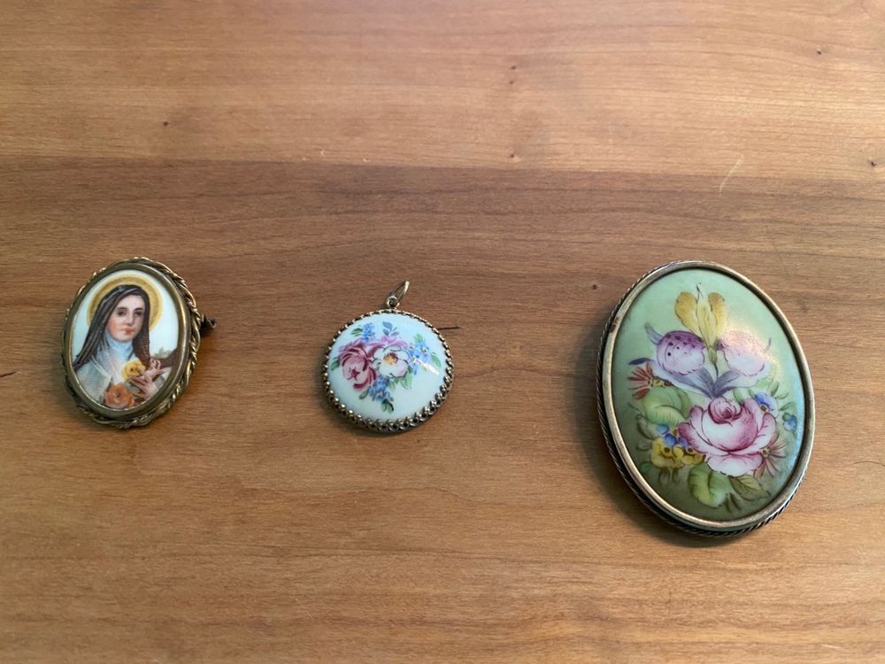 Viking Broschen Set - 3-tlg. Mittelalterliche Anstecknadeln Für Schals & Kleidung