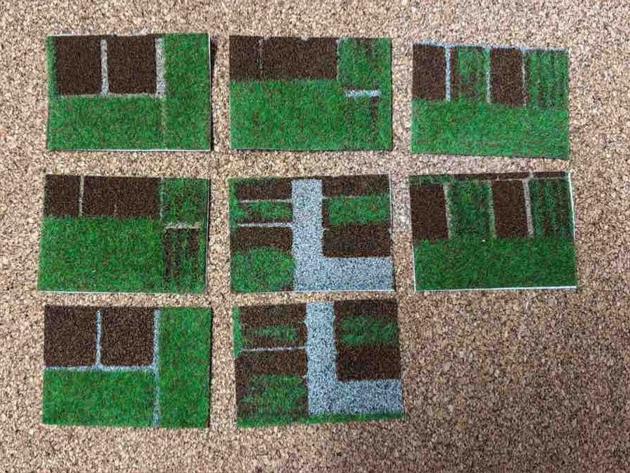 Faller Modelleisenbahnen: Faller Grundflächen aus Schrebergarten-Sets – Gebraucht aus Bülach von Ruedimax
