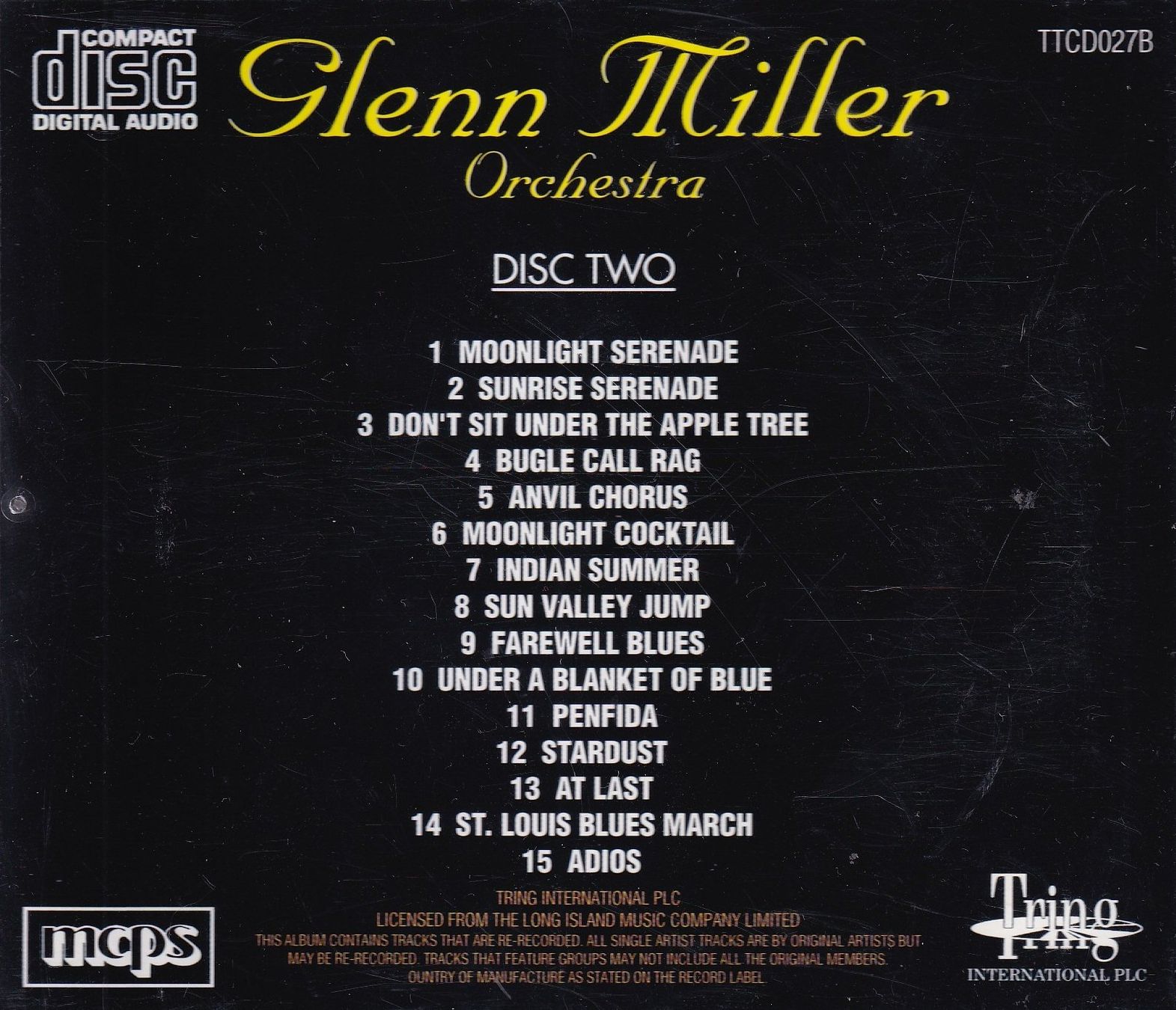 CDs: CD ab Fr. 1.--, Glenn Miller Orchestra - Moonlight Serenade – Gebraucht aus Lausen von Mondeo10628 1
