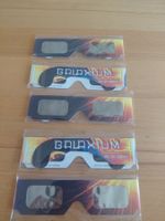 5 Sonnenfinsternis Brillen Galaxium neu in OVP