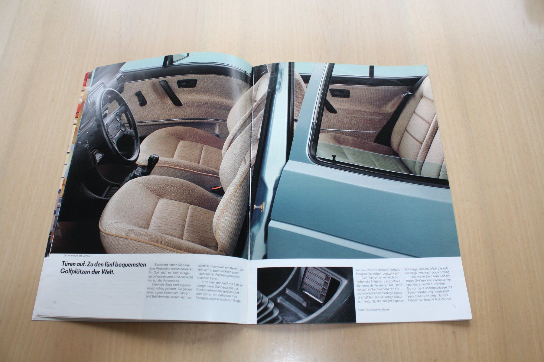 VW Dokumente: VW Golf II - Original Prospekt 7/1986 – Gebraucht aus Wikon von erwin400 4