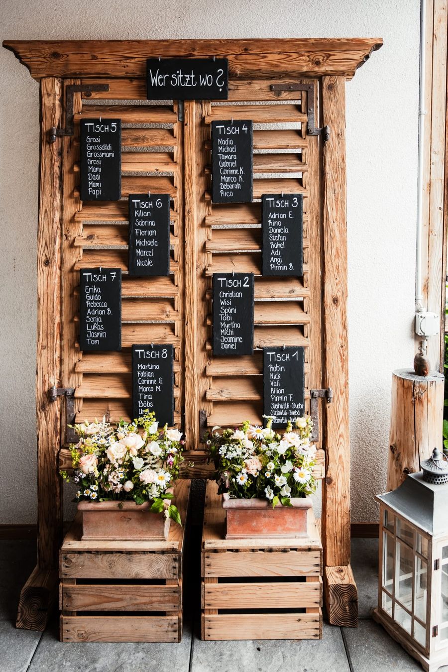 Tutte le decorazioni: Hochzeit Tischeinteilung – Usato da Gross venduto da Subaru913