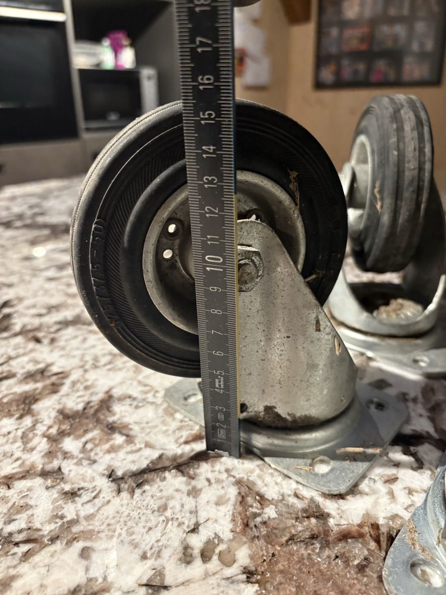 Altro per stoccaggio & trasporto: 4 Rollen Lenkrollen Gummi 125 mm Gebraucht – Usato da Dietwil venduto da Stefu810 1