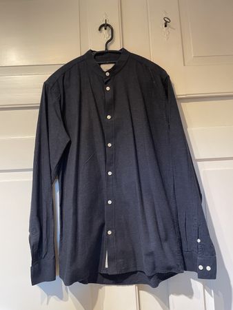 Hemd, Grösse M, dunkelblau, MINIMUM