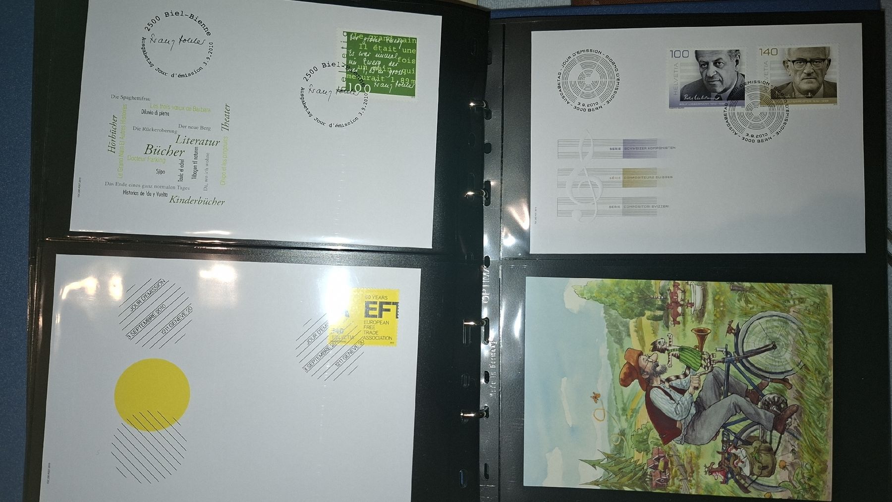 Tutti i francobolli: FDC Schweiz modern div. – Usato da Balgach venduto da SIMEON27 5