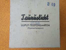 Telefonlampen Liliput, Taunuslicht (Tastenlampen)
