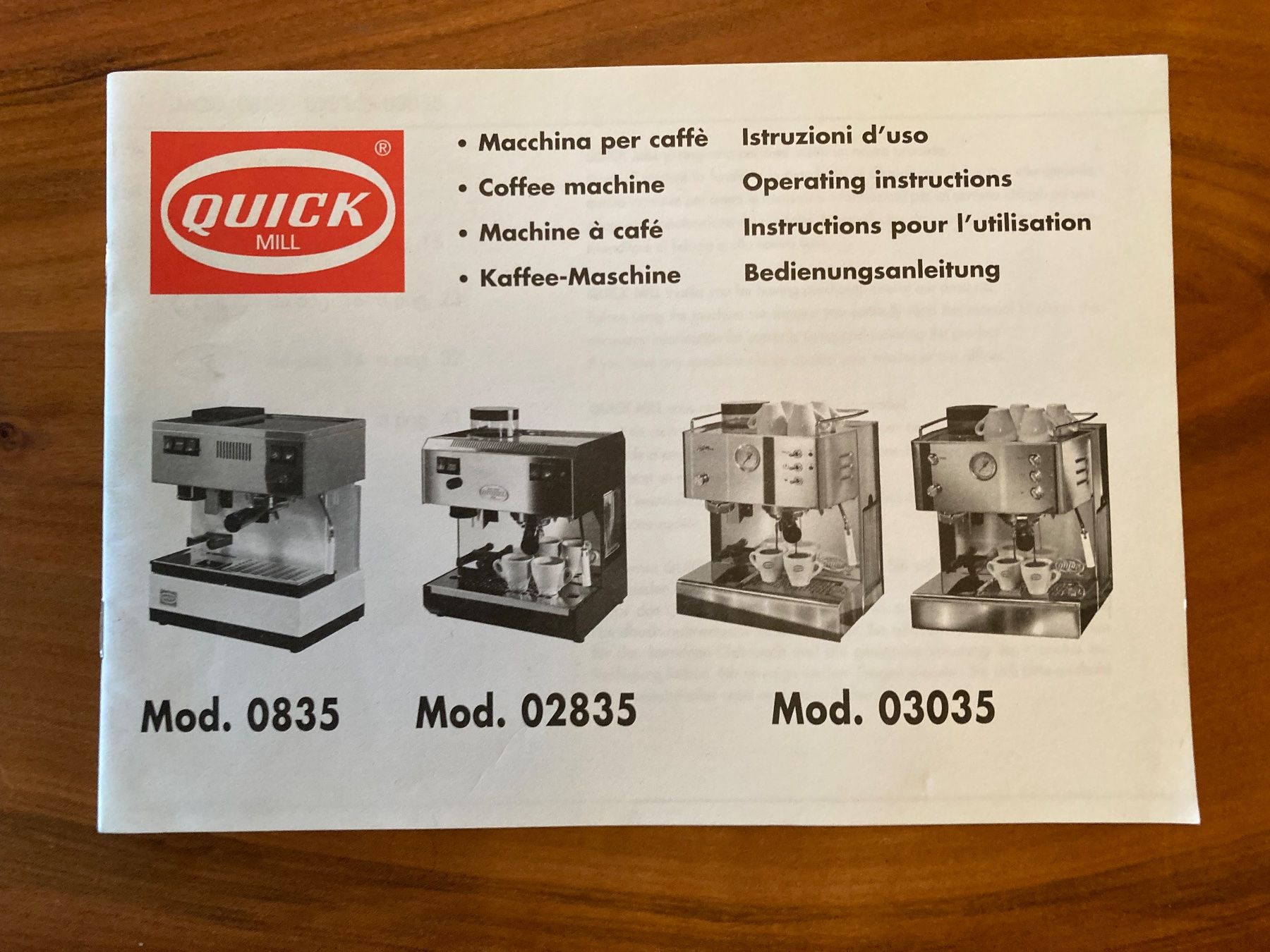 Quick Mill Kaffeemaschinen & Espressomaschinen: Espressomaschine Quick Mill 0835 Chrom Schwarz mit Zubehör – Gebraucht aus Bern von dynamiteguitar 9