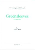 GREENSLEEVES to a ground, für Flöte / Violine und Gitarre
