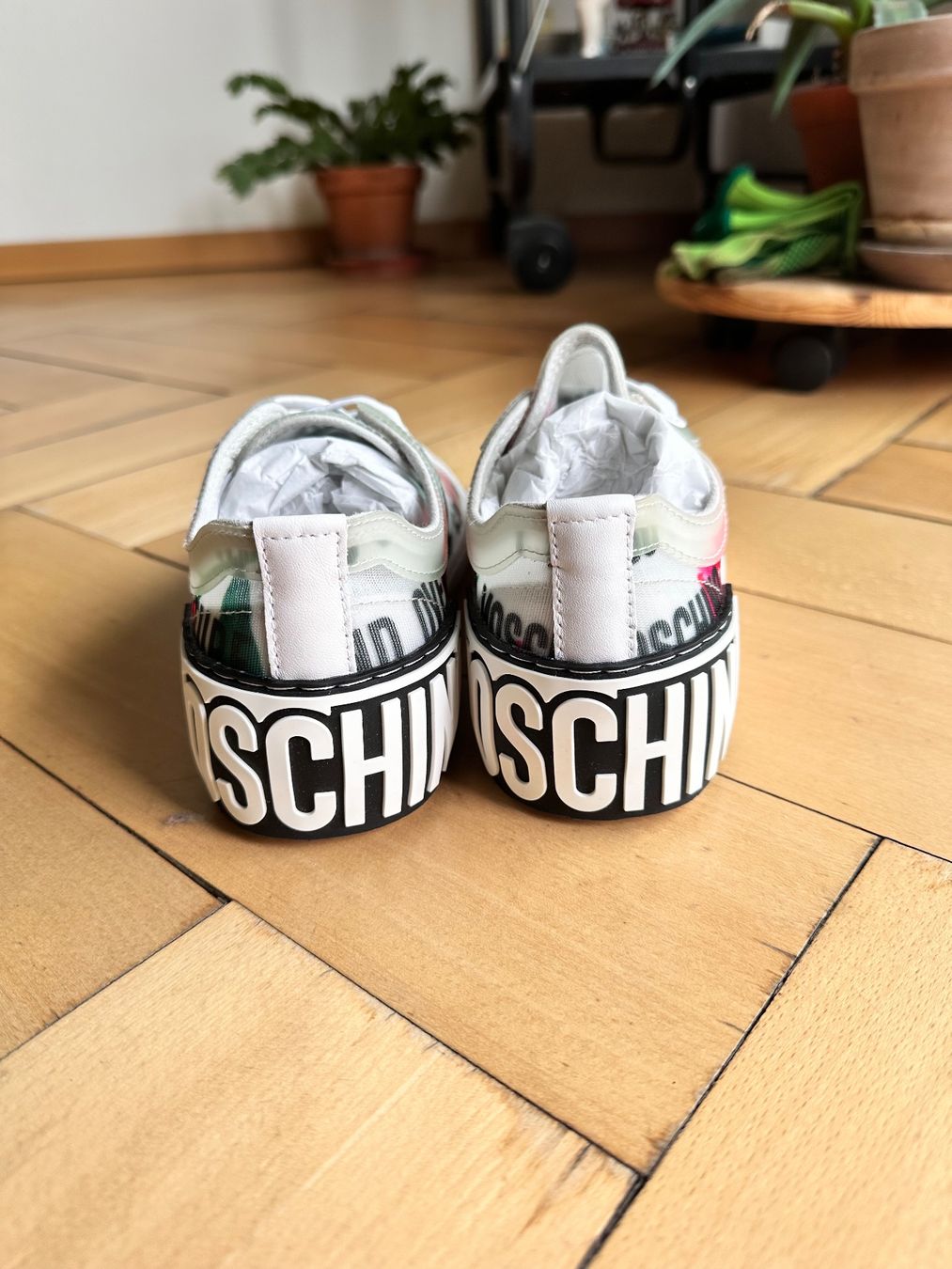 Moschino Scarpe da donna: Original Moschino Transparent Effect Sneaker Neu Gr. 38 – Nuovo e nell'imballaggio originale da Zürich venduto da kay_w266 2