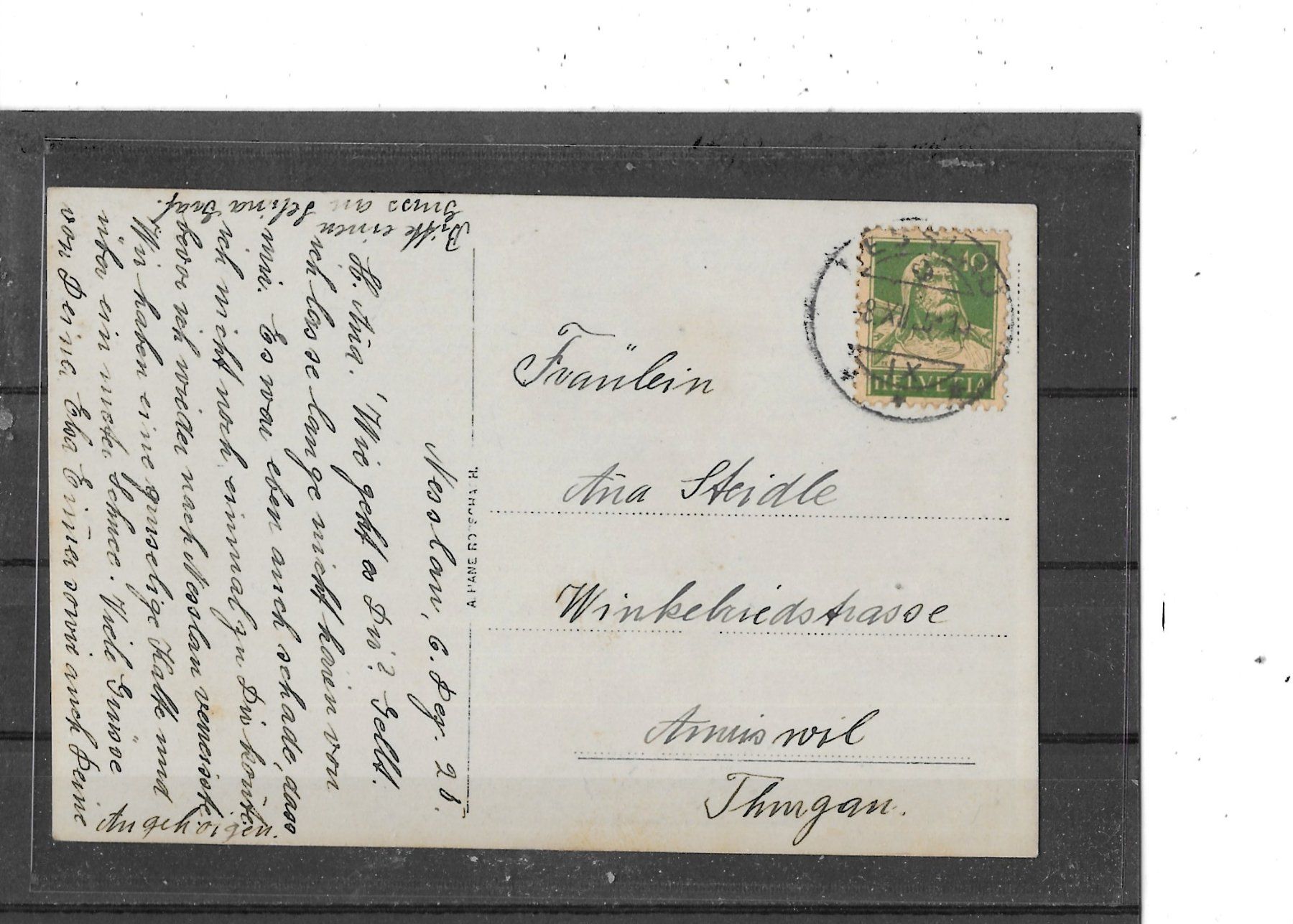Ansichtskarten: SG Nesslau 1928 – Gebraucht aus Schocherswil von Wilare 1