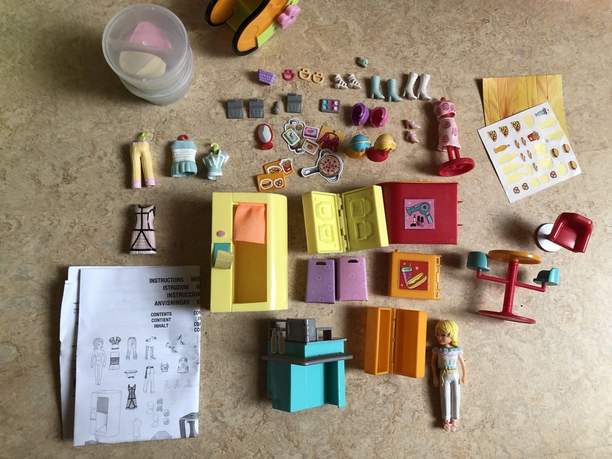 Polly Pocket Giocattoli: Polly Pocket "Designer Mall" Vintage 2003 – Usato da Brugg AG venduto da Vintage_und_Allerlei 8