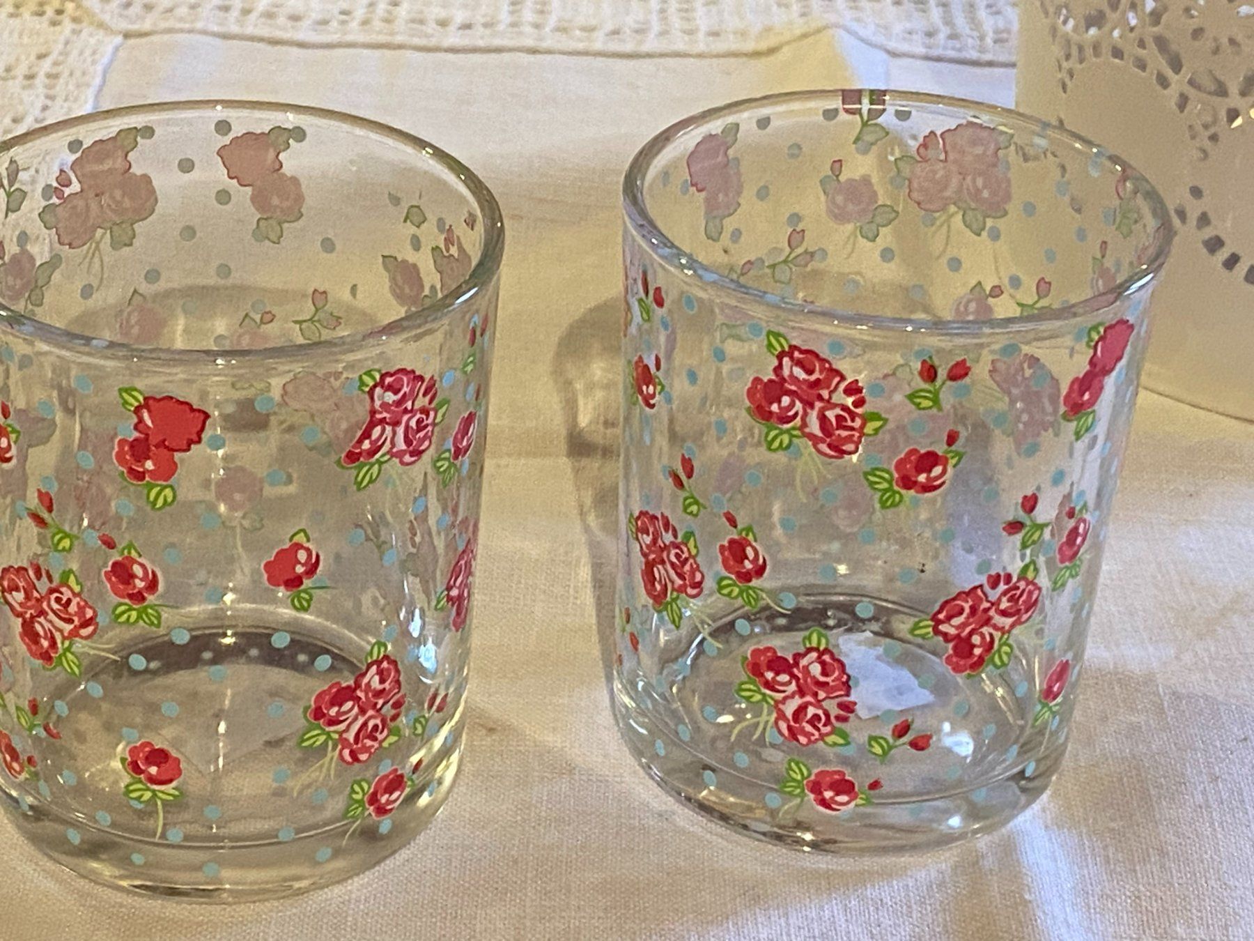 Kerzenständer: WINDLICHTER ROSEN,2ER-SET – Neu (gemäss Beschreibung) aus Meienried von ManuelaBoutique 5