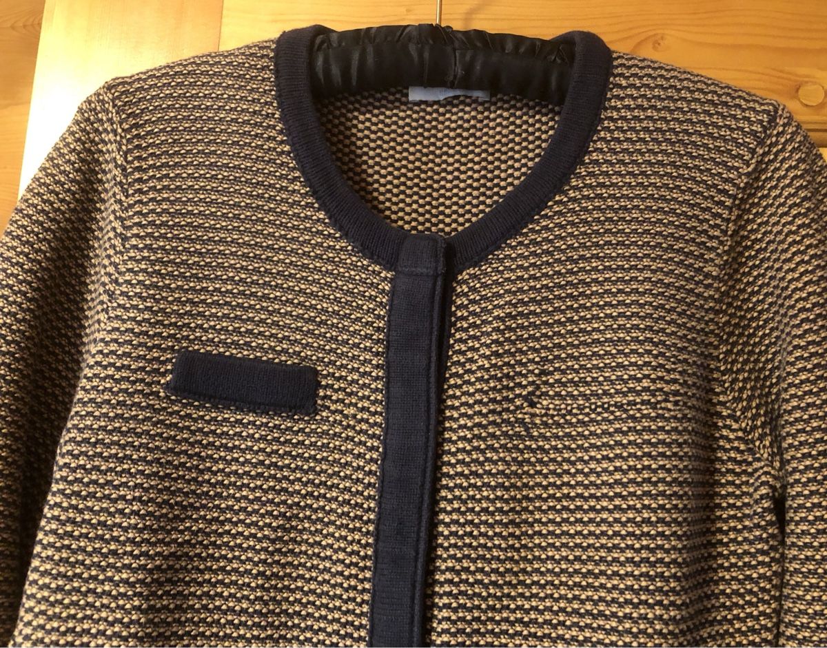Brax Giacche: JACKE von Brax, marine/caramel – Difettoso da Mühlebach (Goms) venduto da chr_q6d8 1