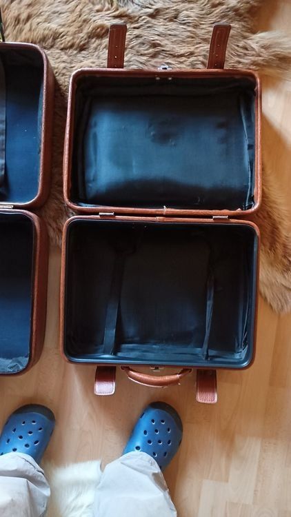 Valigie: 3 valises de voyage Jetstar emboîtables – Usato da Bercher venduto da Canasson 4