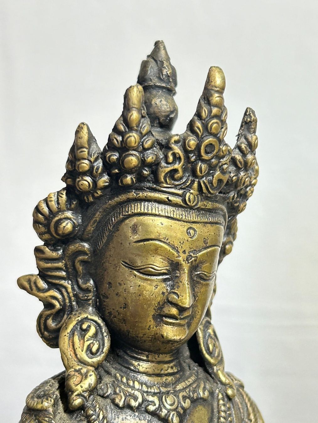 Sculptures & Statues: Buddha Vajrasattva - Skulptur aus Bronze – Neuf (Voir description) à Rocourt par Vijay02 3
