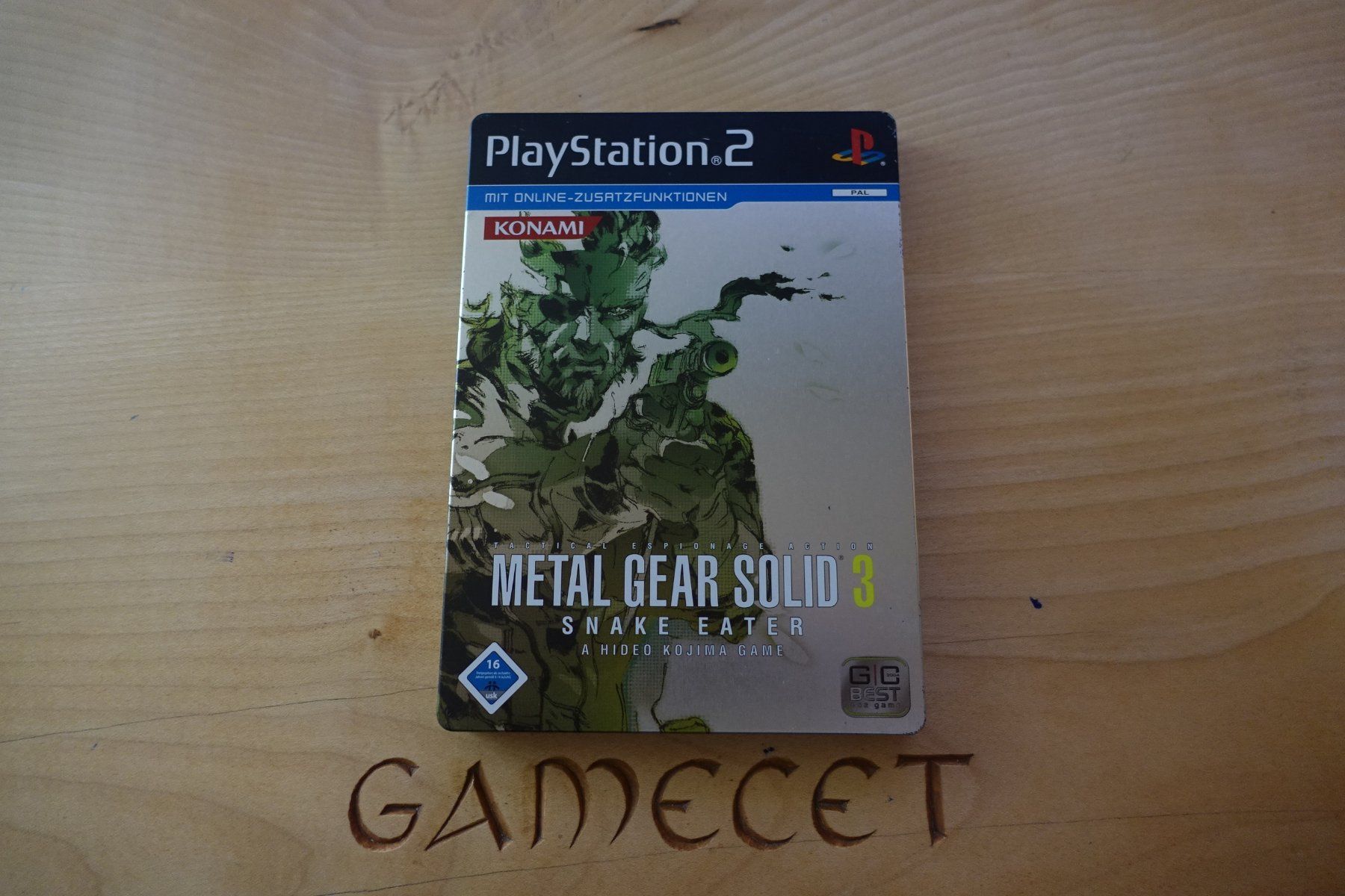 Sony Giochi: Metal Gear Solid 3: Snake Eater - Steelbook – Usato da Steinach venduto da Gamecetch