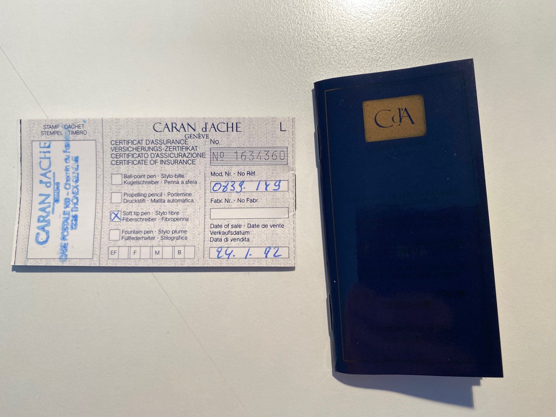 Caran D'Ache Penna & Evidenziatori: Schreiber CARAN d'ACHE "Collection Madison" – Nuovo e nell'imballaggio originale da Emmetten venduto da 2006brunoh 5