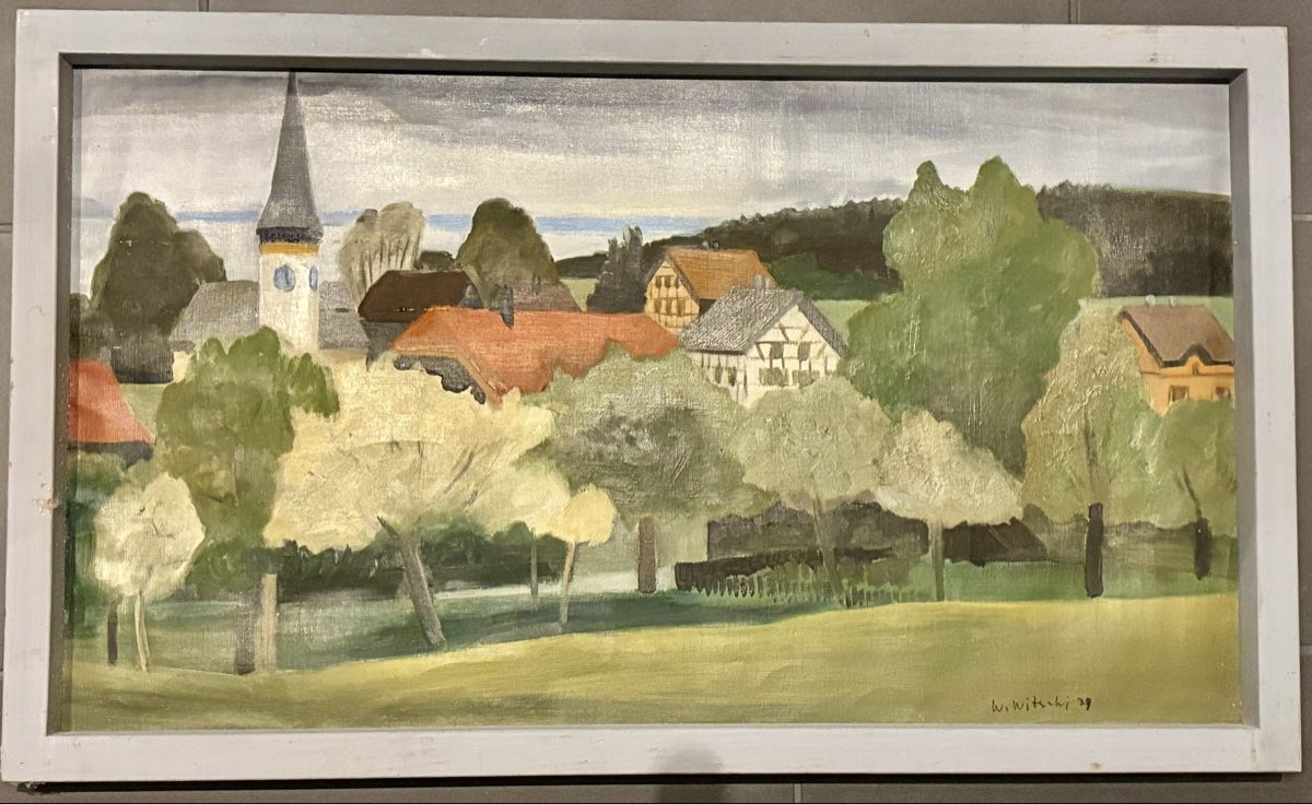Foto & Immagini: Ölbild Dorf – Usato da bern venduto da Stawol