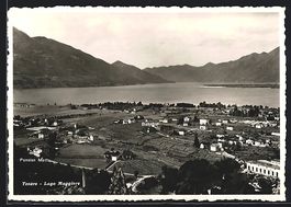 Tenero /Lago Maggiore, Totalansicht mit 