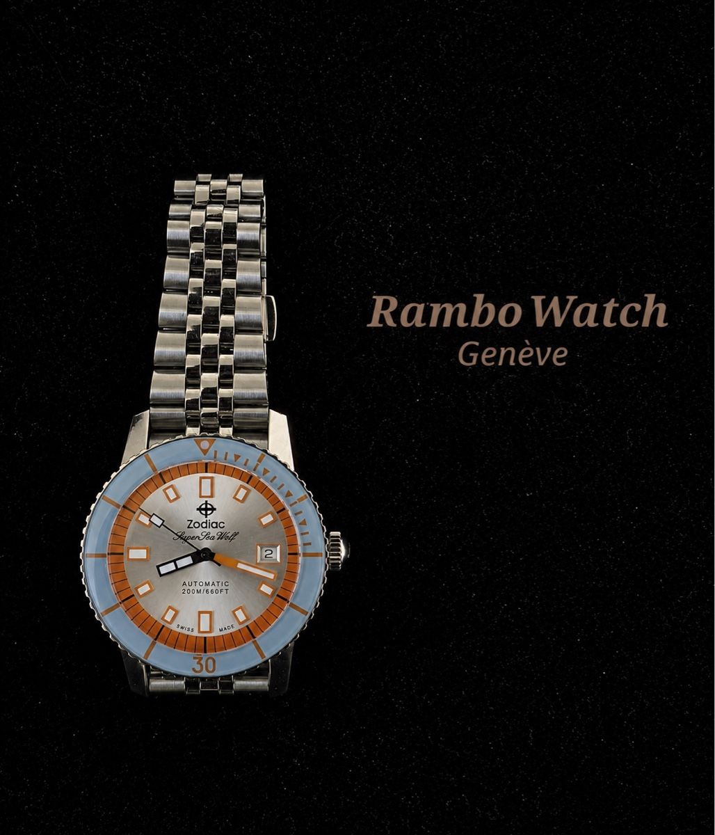 Zodiac Orologi: Montre Zodiac Super Sea Wolf Compressor diver  – Usato da Versoix venduto da Rambo_Watch_Sarl