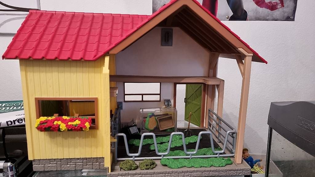 Schleich Giocattoli: Schleich Farm World Bauernhof – Usato da Reiden venduto da Scorpion18