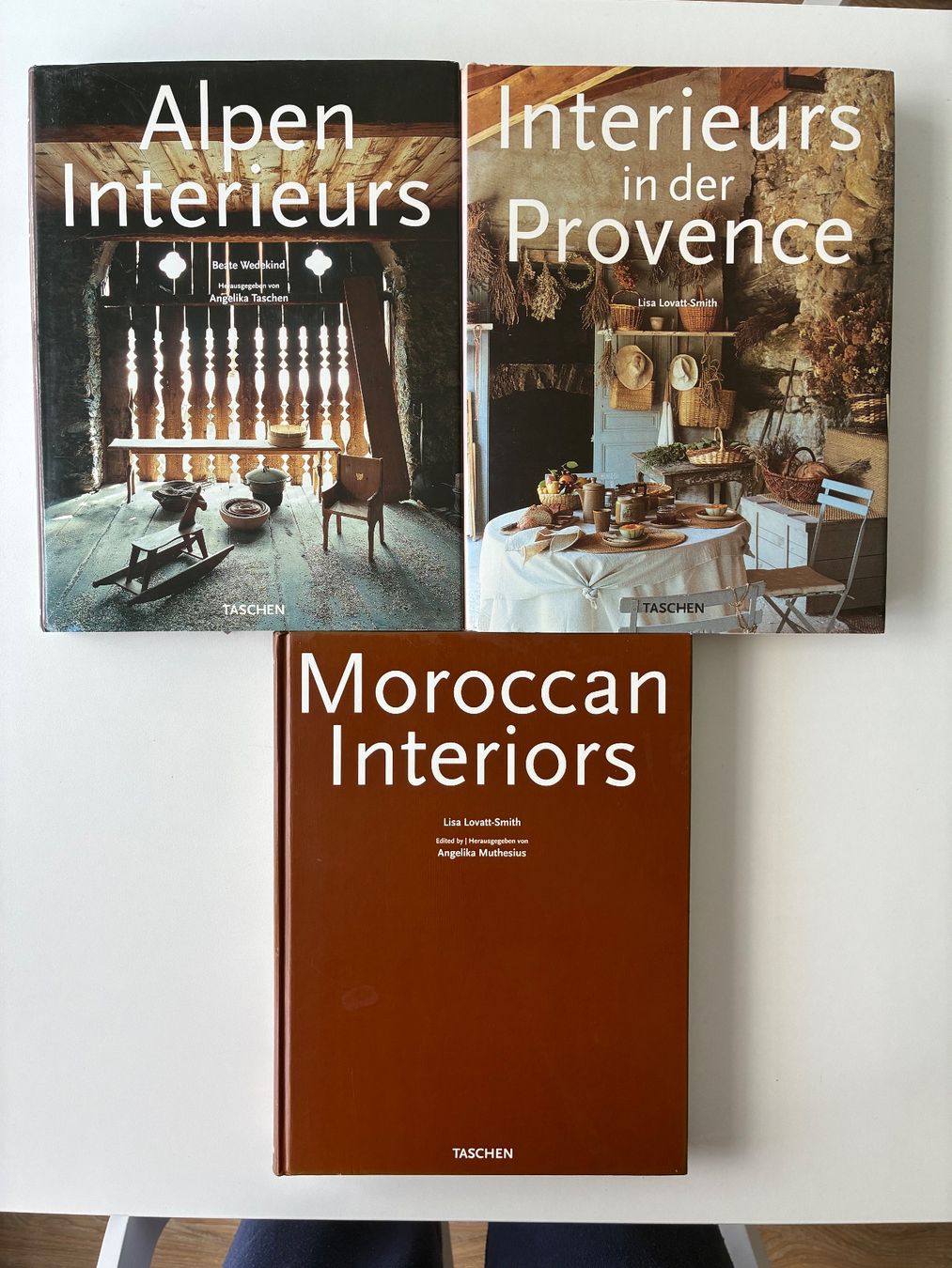 Livres: 3 Bücher Innen - Architektur und  -Design – D'occasion à Chur par Knokno199
