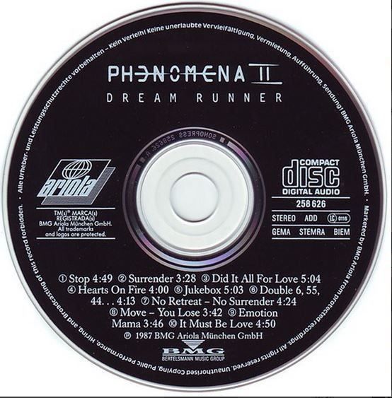 CD: Phenomena II - Dream... – Usato da St-Cergue venduto da VeganWarrior 1