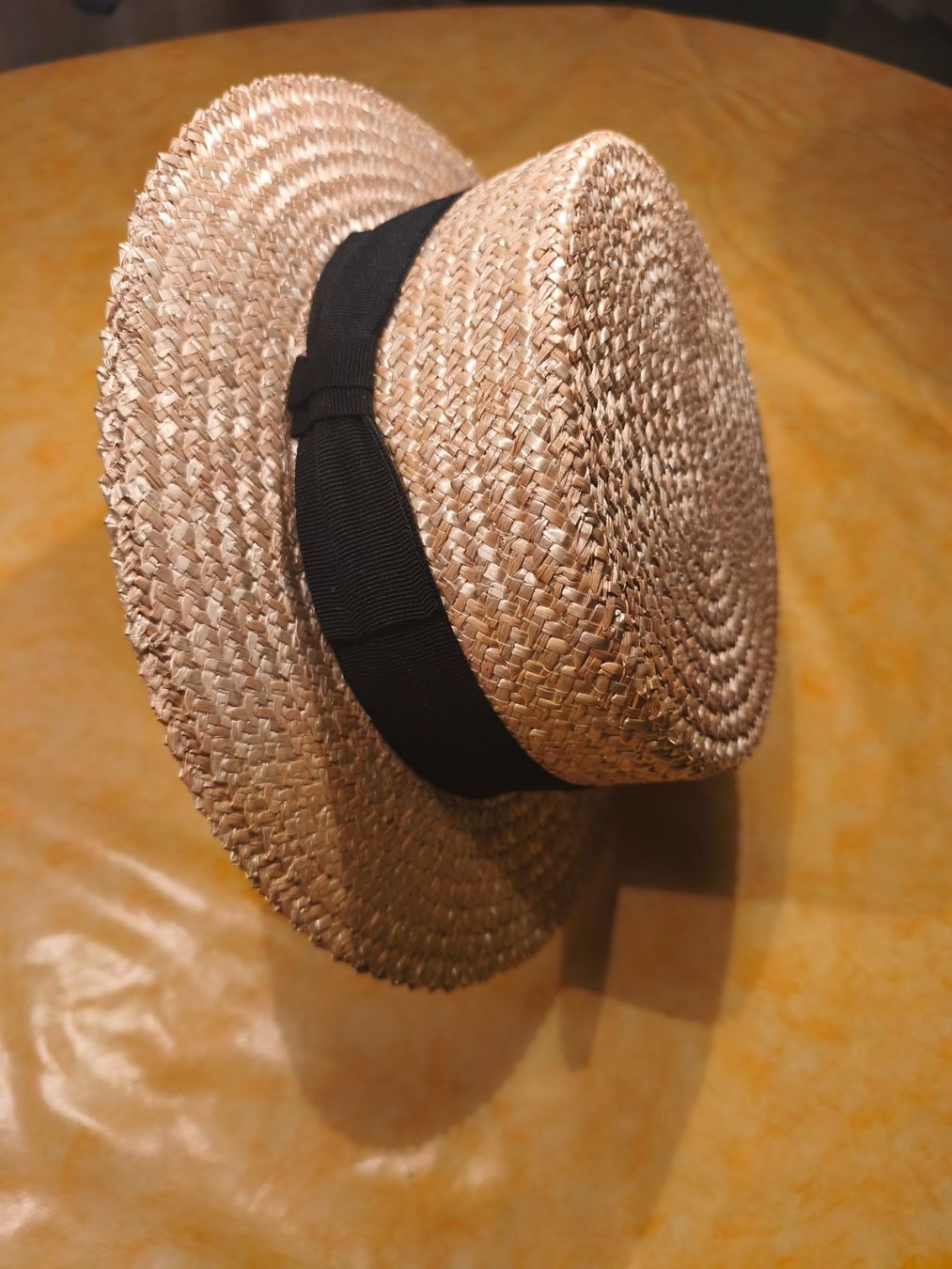 Chapeaux, bonnets & casquettes: Strohhut "Canotier" – Neuf (Voir description) à Steinmaur par Nok-100 2