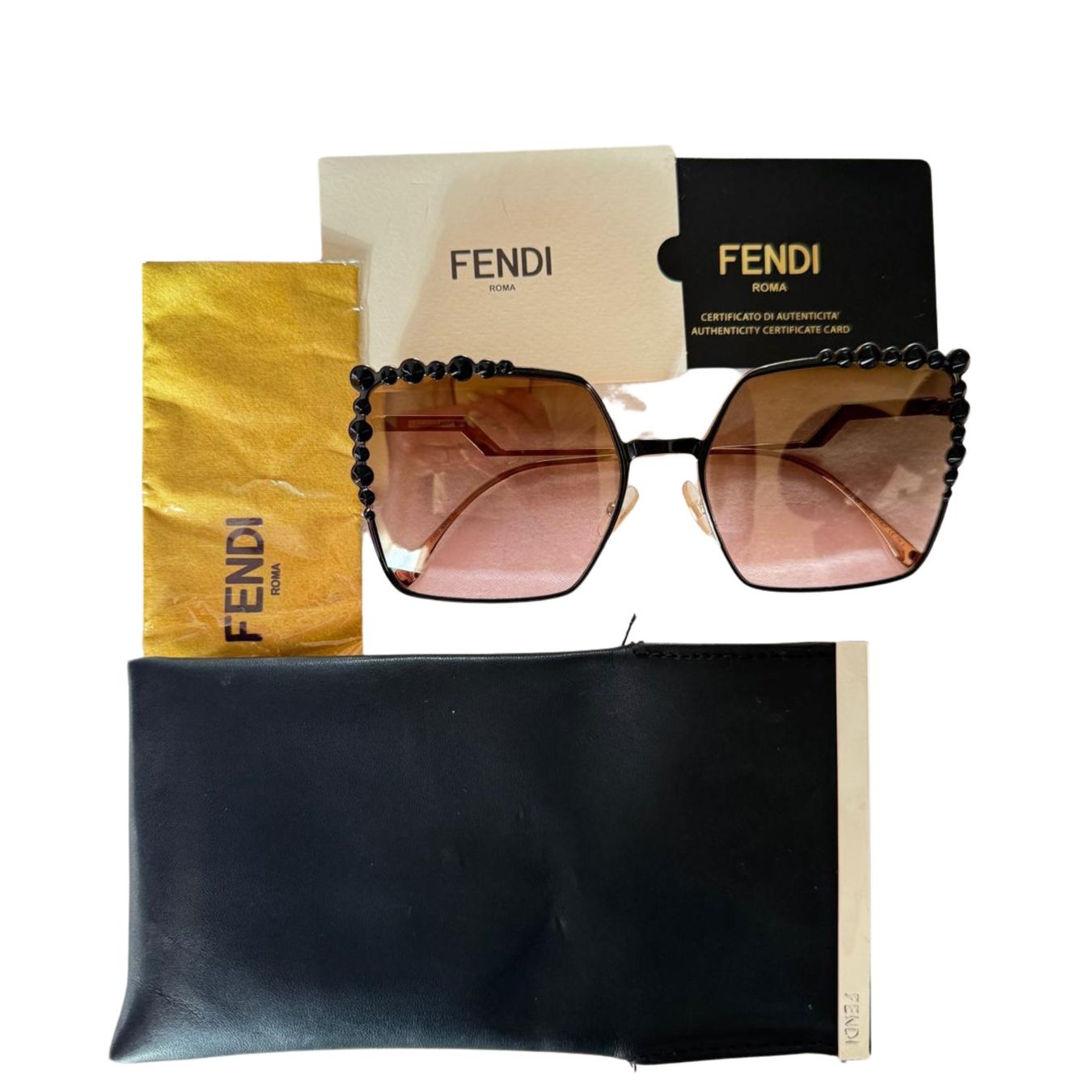 Fendi Occhiali & Lenti: Fendi, Blumenrand, neuwertig, oversized – Usato da Oberarth venduto da SSS. 8
