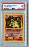 PSA 9 Glurak Holo 4/102 Basis Set Deutsch