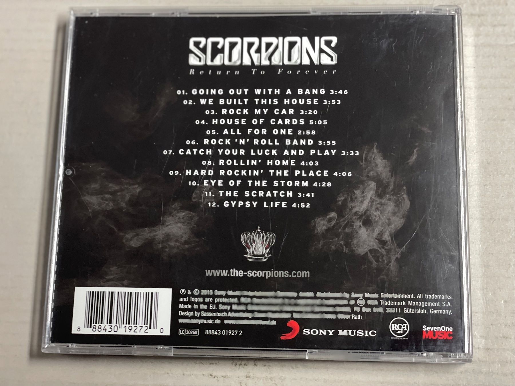 CD: Scorpions-Return To Forever – Usato da Muri b. Bern venduto da AdidasCollector 2
