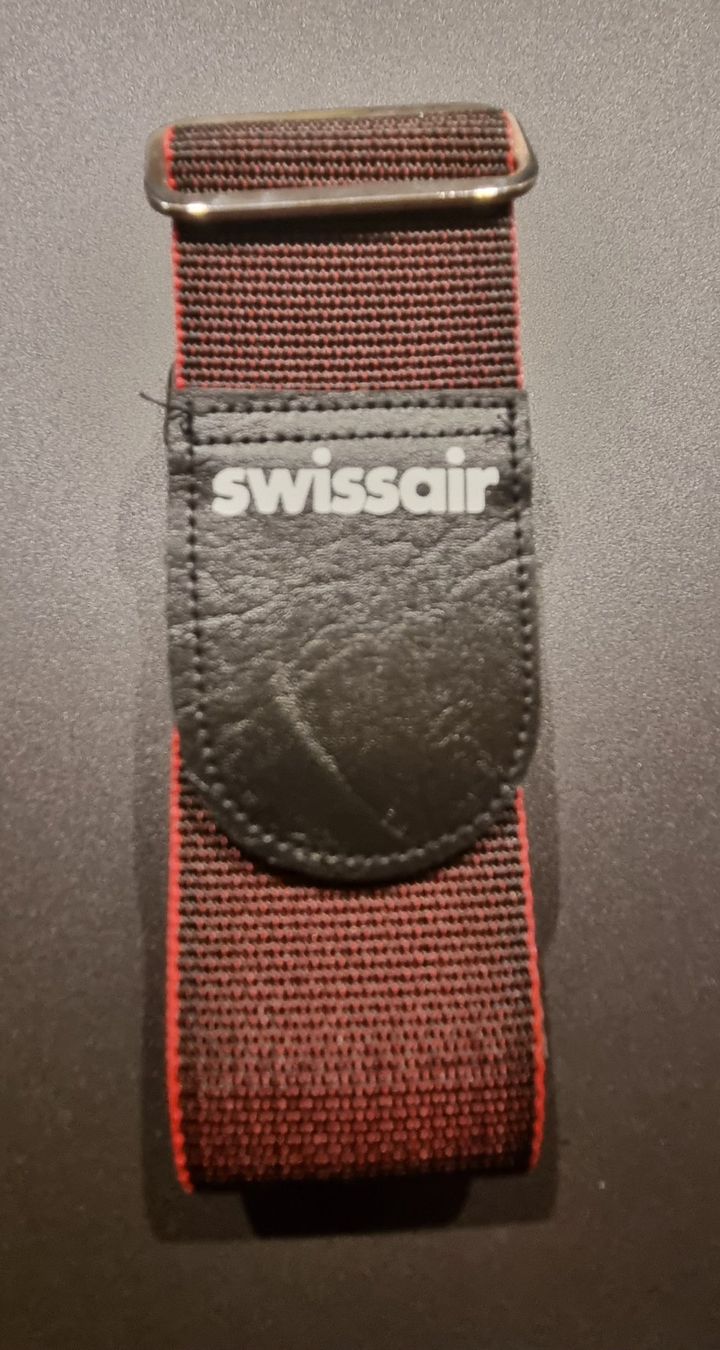 Swissair Valigie: Swissair Koffergurt, neu – Nuovo (secondo la descrizione) da Lachen SZ venduto da LinDiscount 2