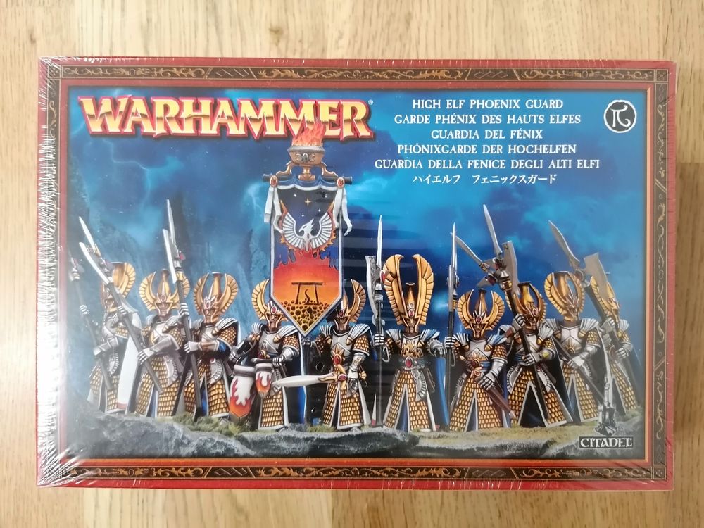 Warhammer High Elf Phoenix Guard GW Citadel New and sealed (Neu und ...