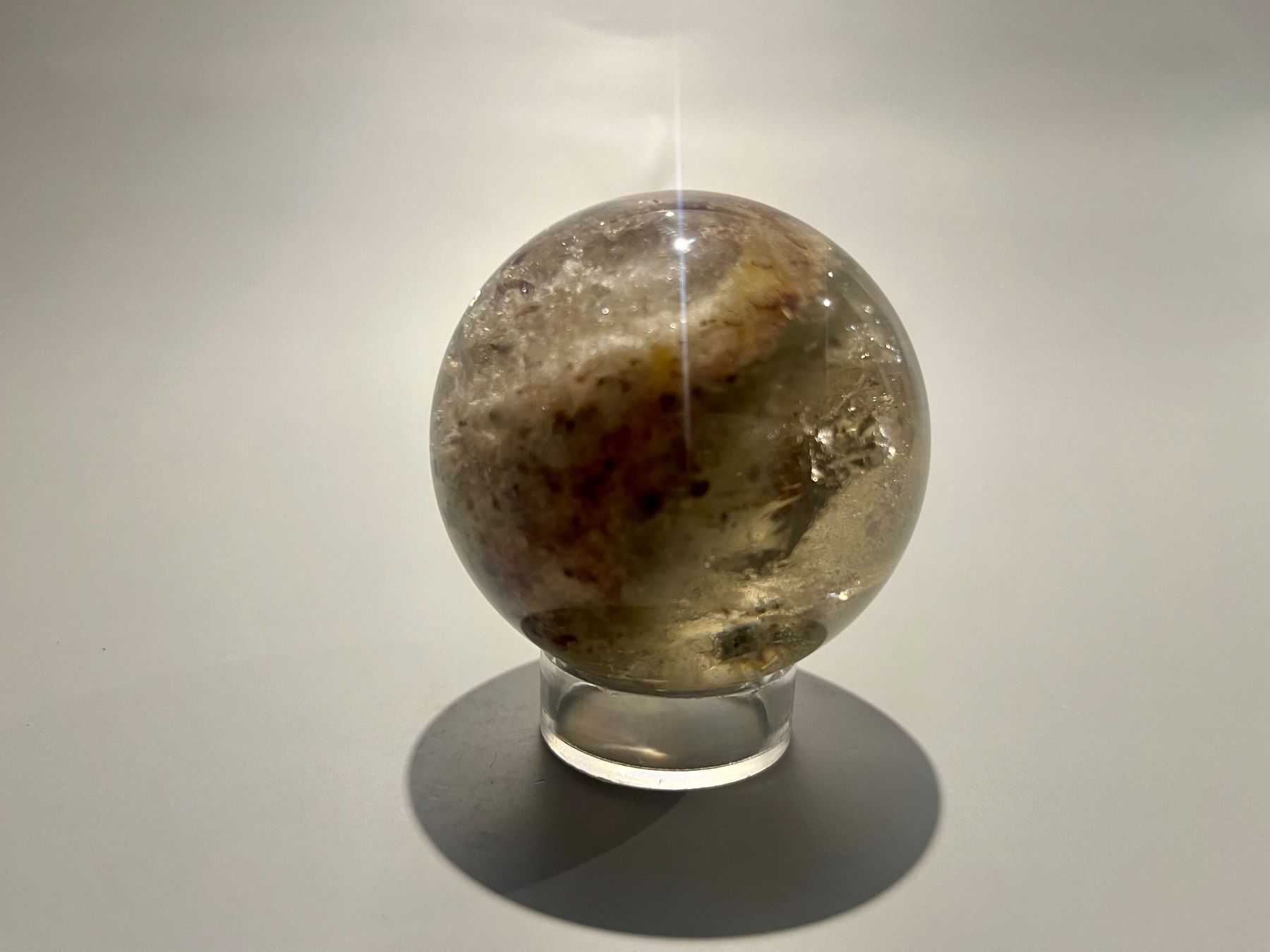 Edelsteine: Lodalith Ghost Sphere  Kristall Kugel -  6cm, 263g – Neu und originalverpackt aus Zürich von unique2010 7