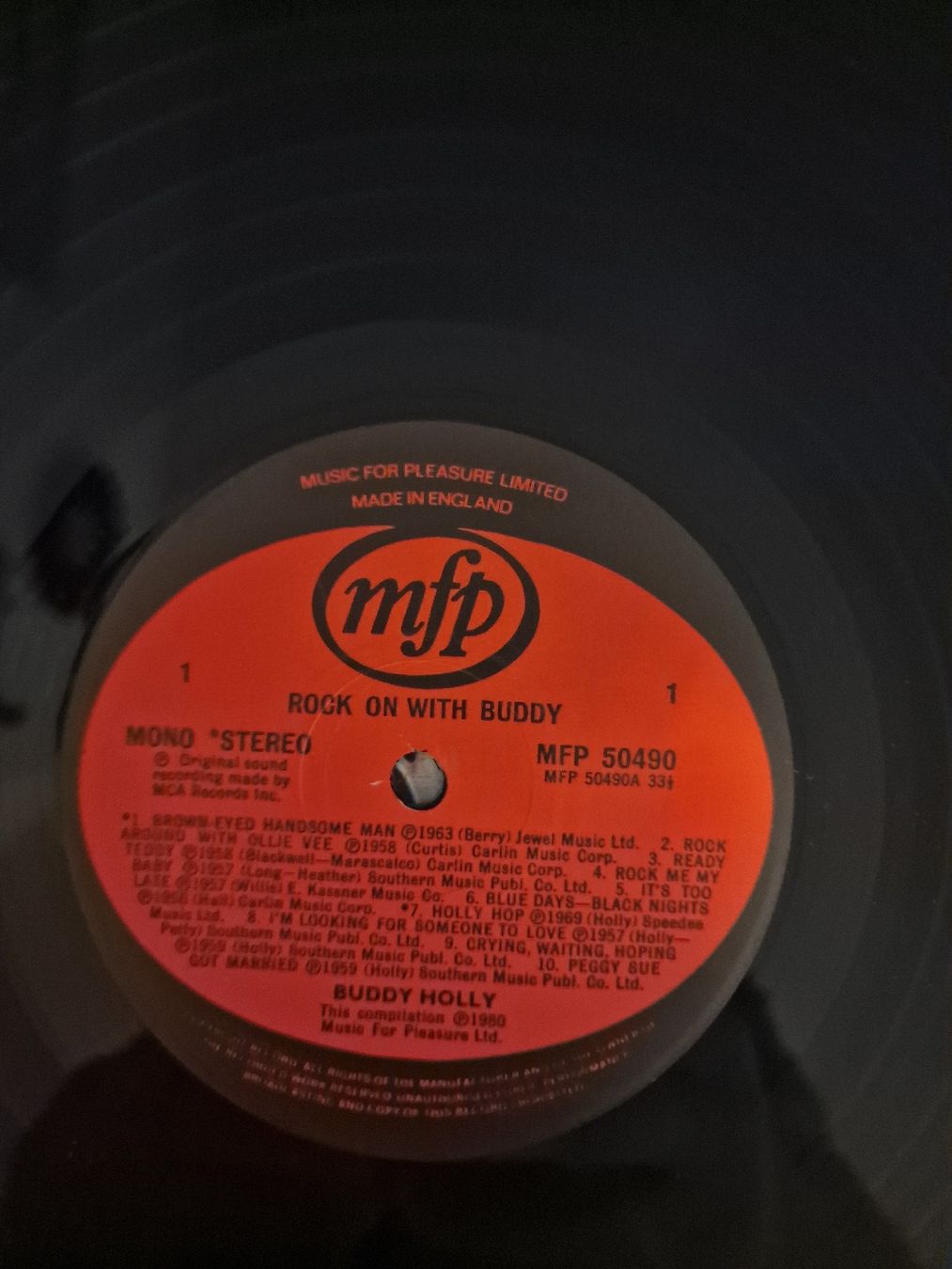 Dischi in vinile: Buddy Holly - Rock on with – Usato da Pfaffnau venduto da gunport 3
