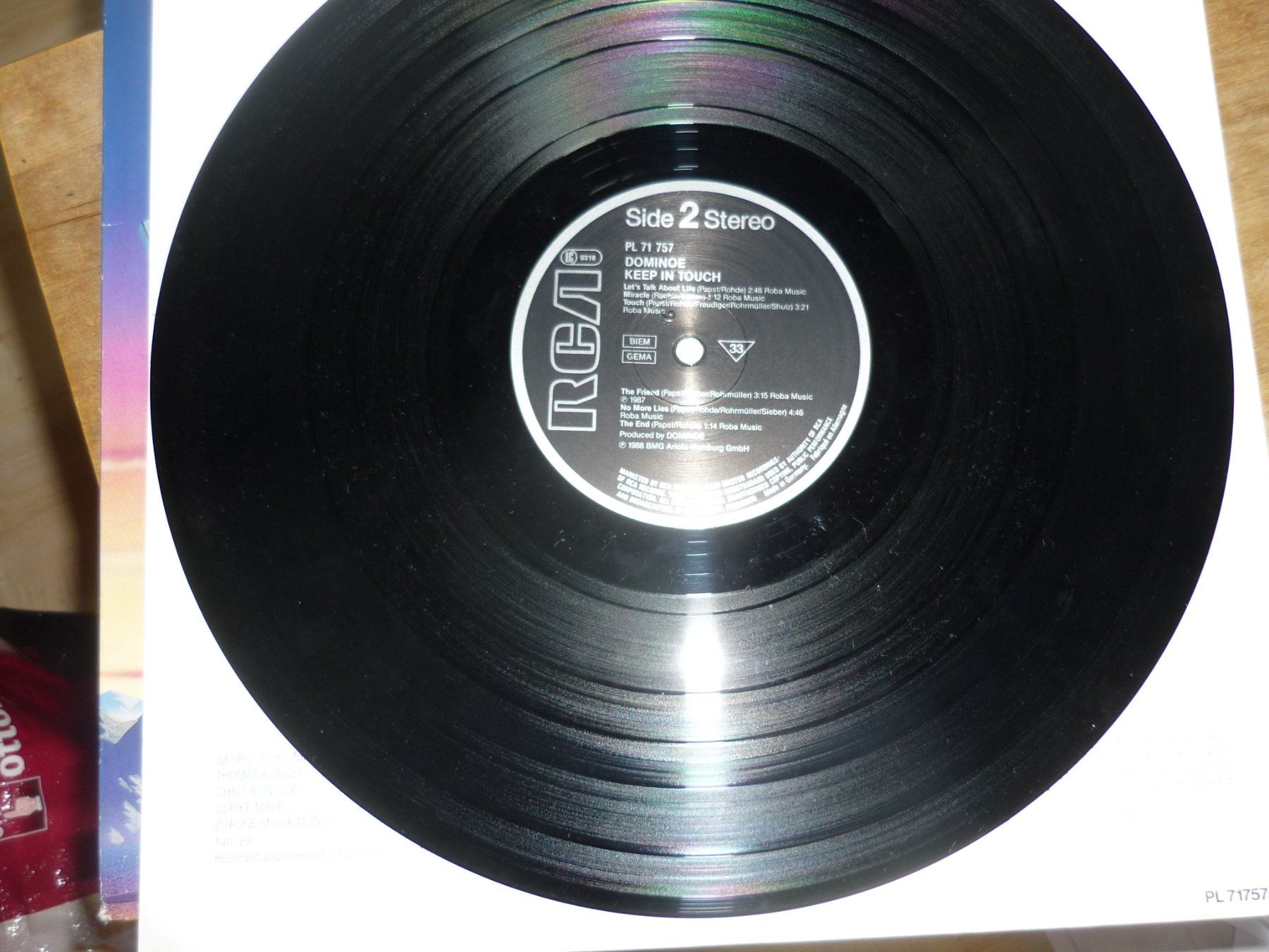Schallplatten: Dominoe - Keep in Touch – Gebraucht aus Bowil von Familie_Kuenzi 3