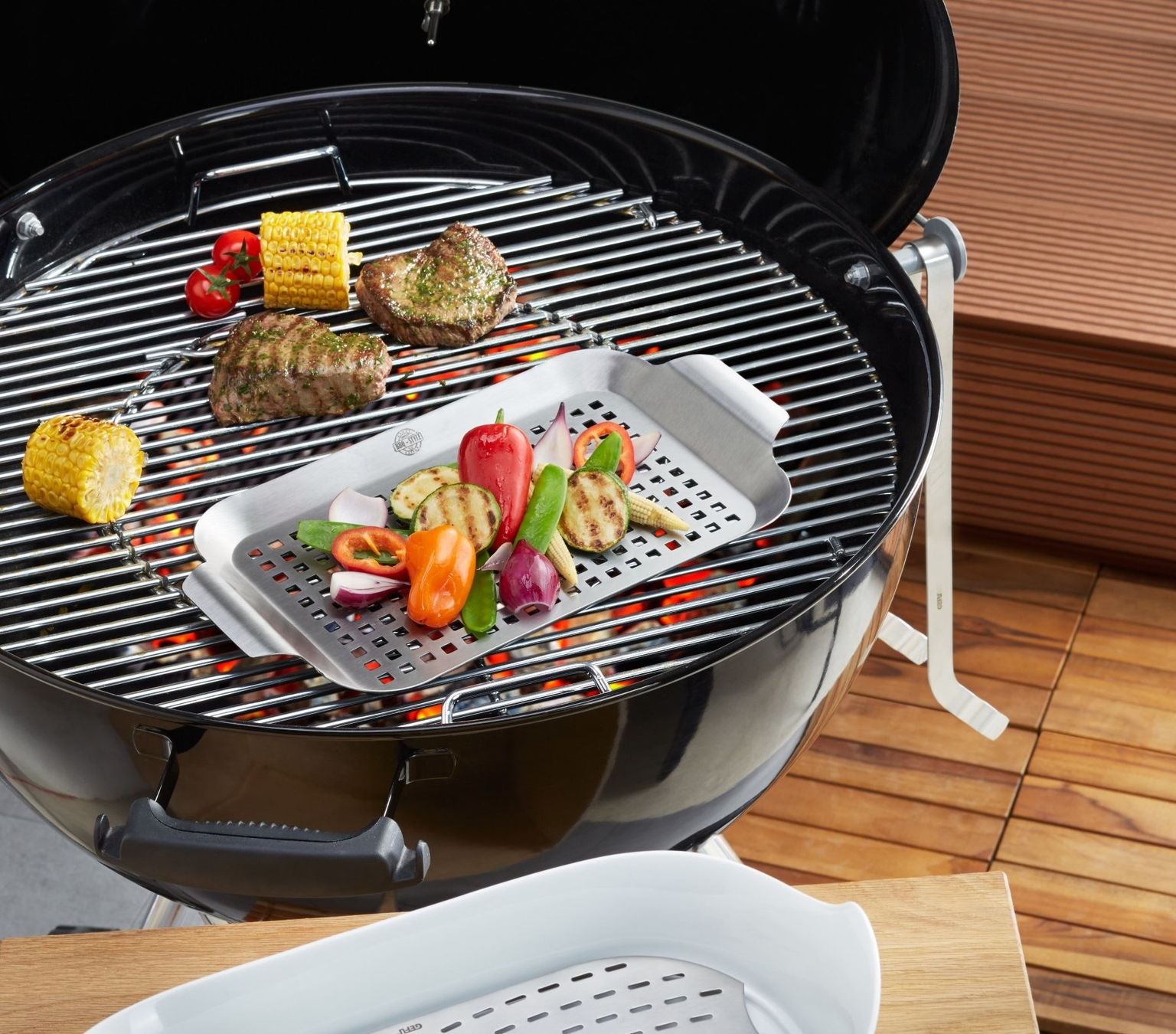 Padelle: Grillpfanne BBQ grosse Version von Gefu – Nuovo e nell'imballaggio originale da Wettingen venduto da kochshop 2