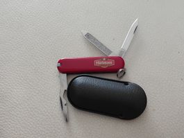 Victorinox Recruit Hürlimann Taschenmesser rot klein mit Etu